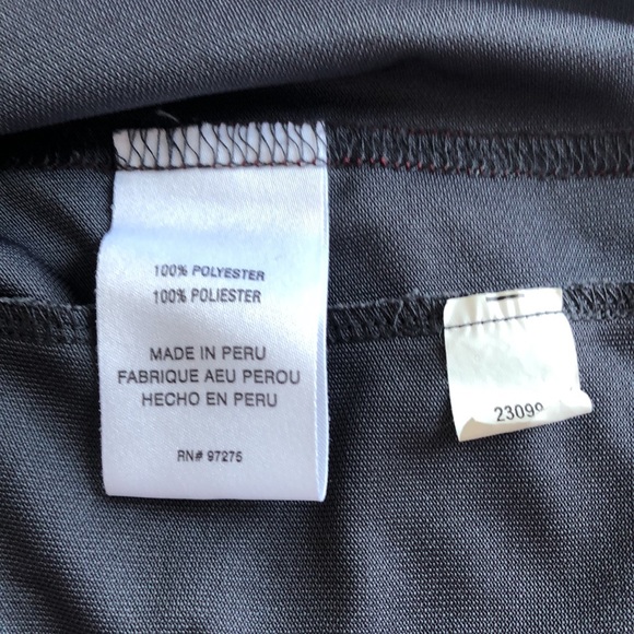 EUC Vintage Fox red & gray sleeveless cycling - Picture 5 of 5